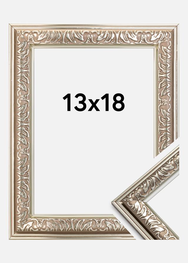 Keret Nostalgia Ezüst 13x18 cm