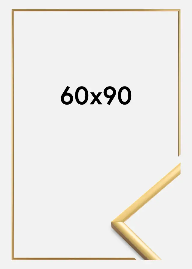 Keret New Lifestyle Akrilüveg Shiny Gold 60x90 cm