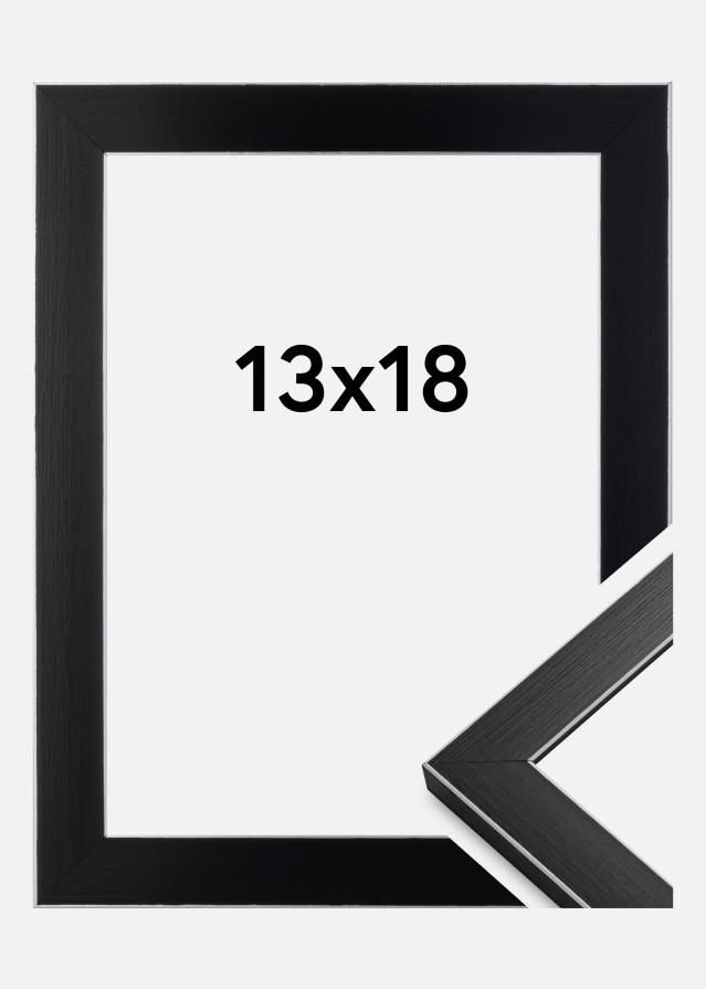 Keret New York Fekete 13x18 cm