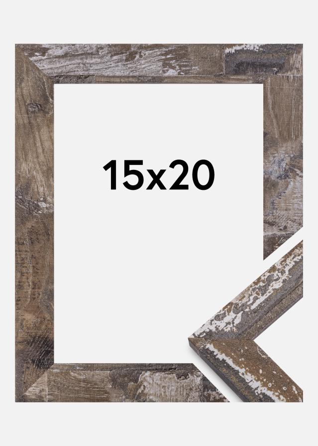 Keret Nagyszerű Fa barna 15x20 cm