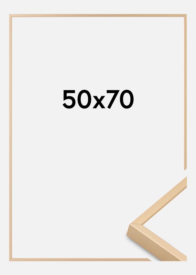 Alumínium keret Akril üveg Sárgaréz 50x70 cm