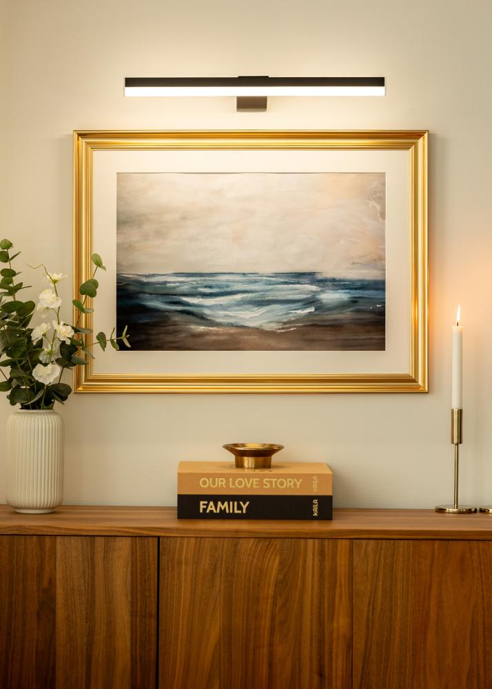 KAILA Glow Elemes Képmegvilágítás 55 cm - Fekete