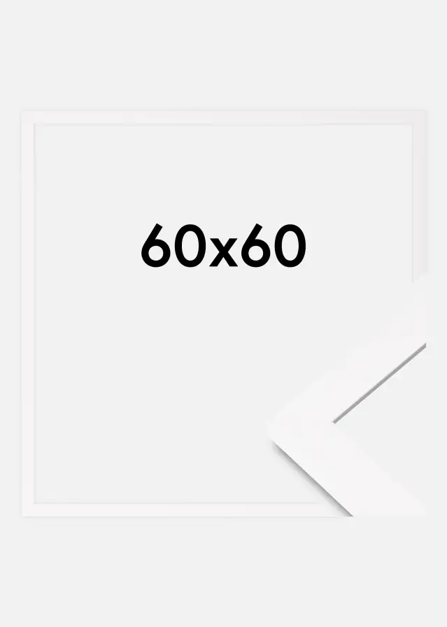 Keret BGA Classic Akrilüveg Fehér 60x60 cm