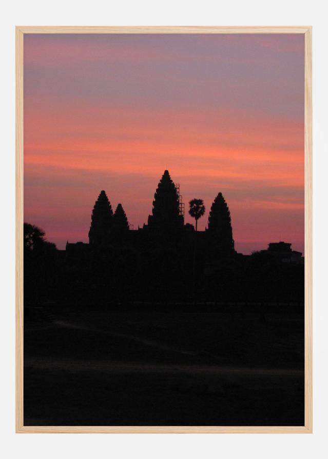 Sunset Over City Poszter