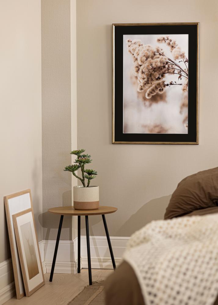 Keret Horndal Arany 35x50 cm - Paszpartu Fekete 24x30 cm