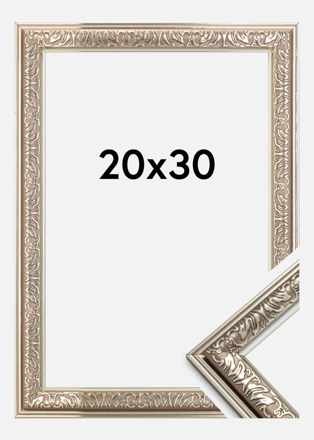 Keret Nostalgia Ezüst 20x30 cm