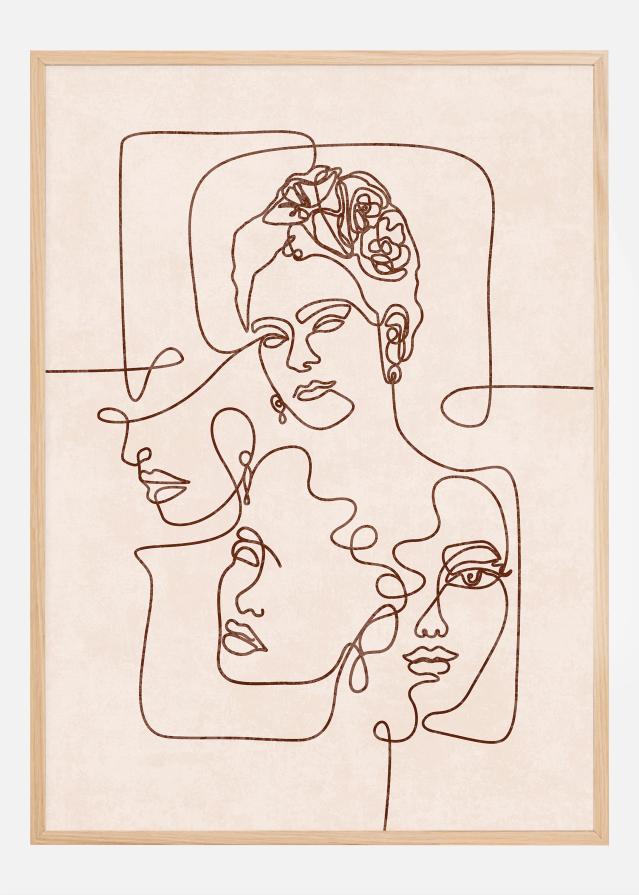 Bohonewart Lines Poszter