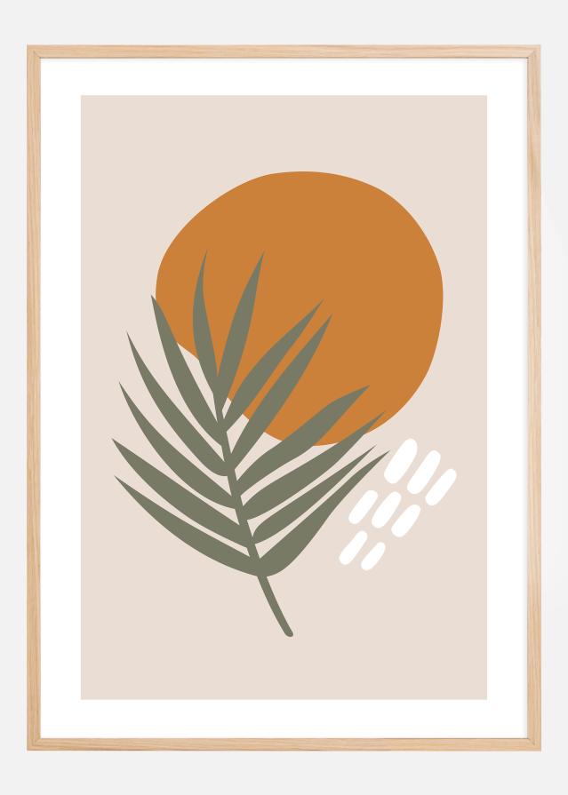 Illustrated Palm Poszter