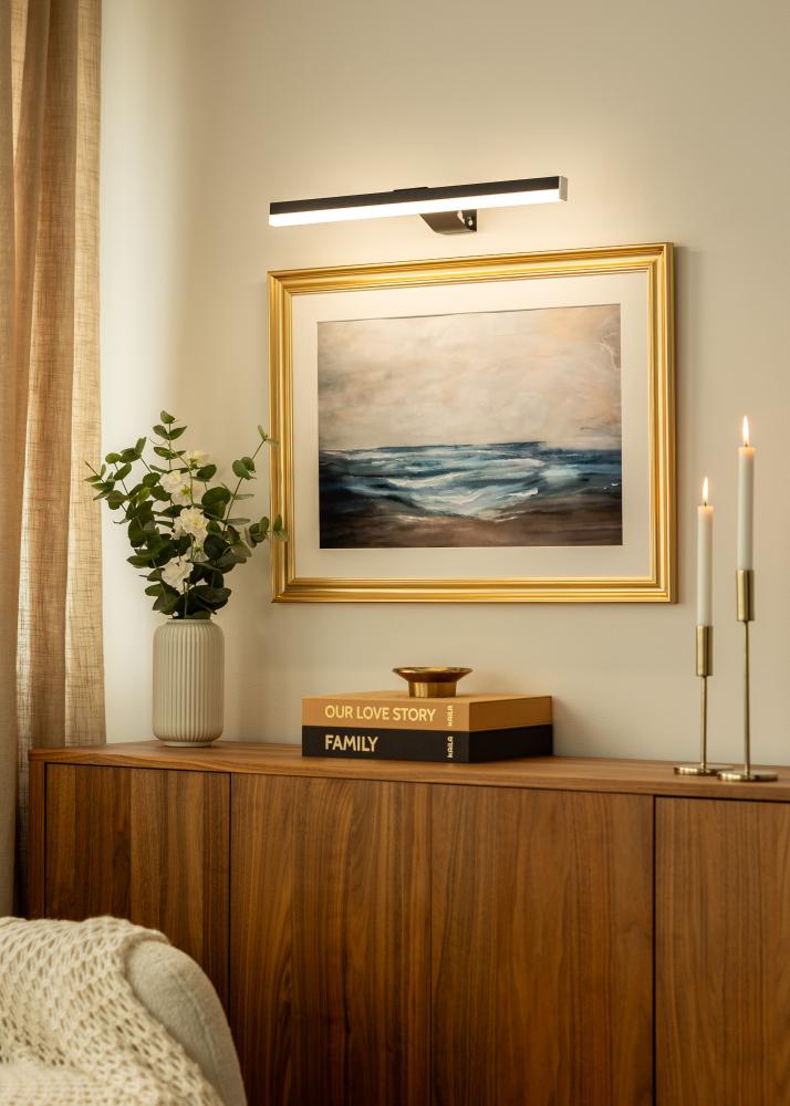 KAILA Glow Elemes Képmegvilágítás 55 cm - Fekete