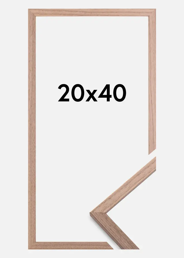 Keret Edsbyn Világos Diófa 20x40 cm