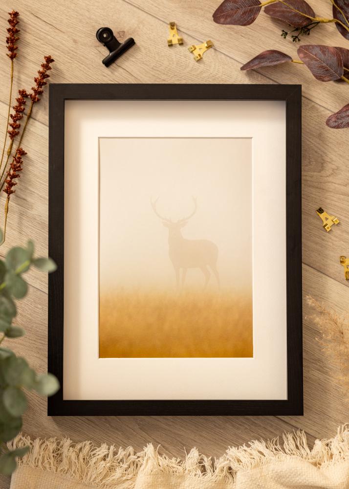 BGA Doboz keret Akrilüveg Fekete 29,7x42 cm (A3)