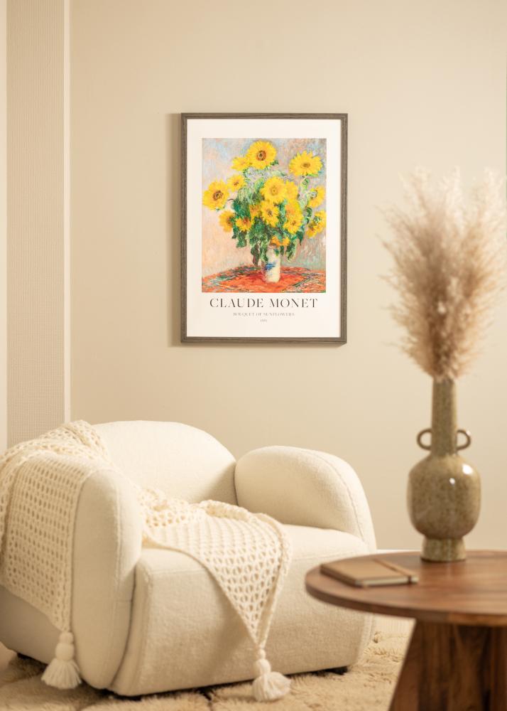 Keret Hermes Akrilüveg Grey Oak 62x93 cm