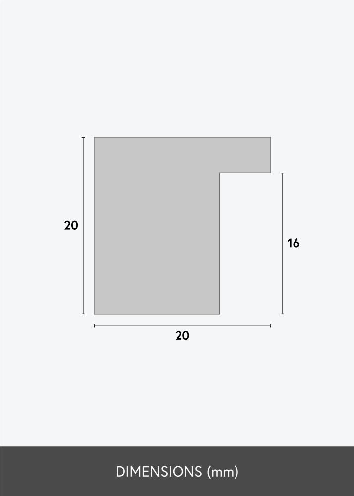 Keret Devon Ezüst - Választható méret