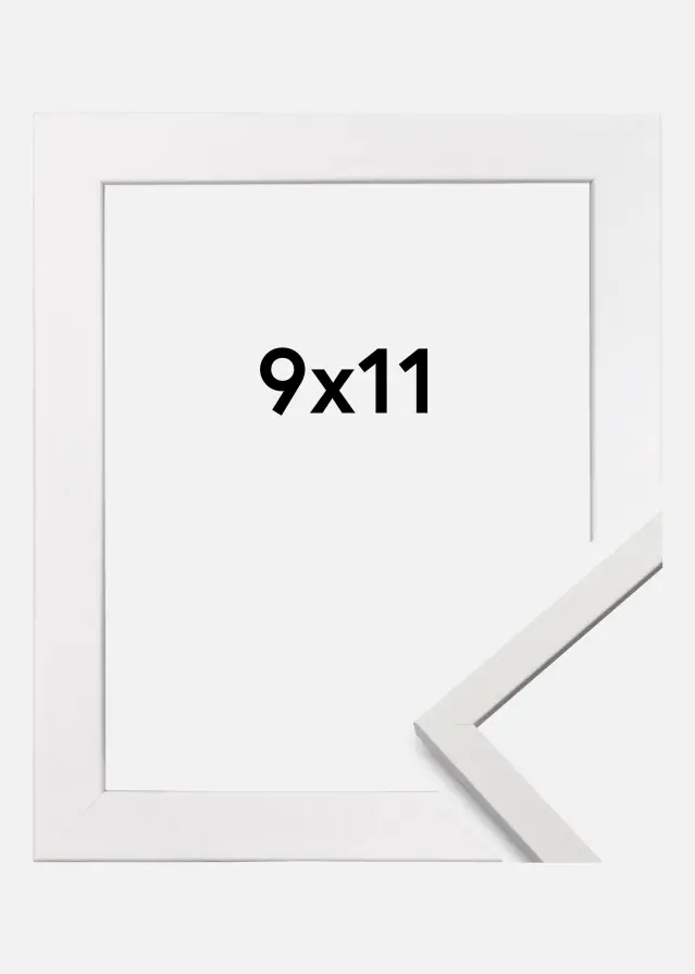 Keret Edsbyn Akrilüveg Fehér 9x11 cm