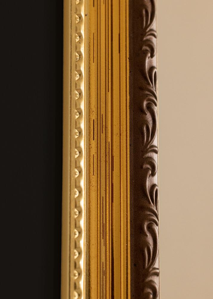 Keret Abisko Arany 24x30 cm - Paszpartu Fekete 18x24 cm