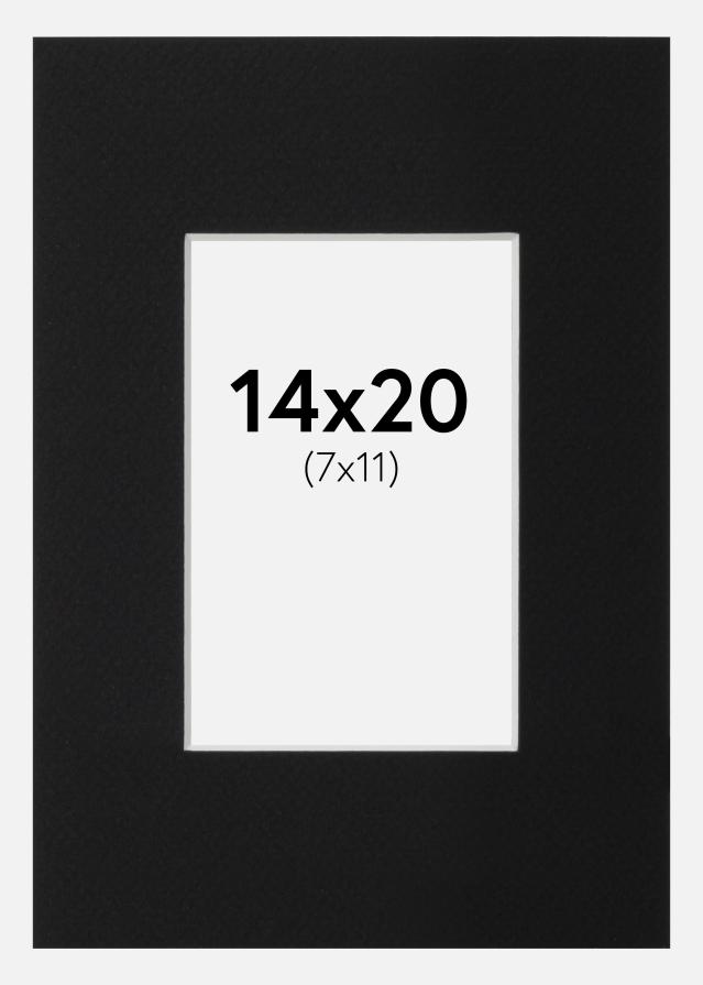 Paszpartu Fekete Standard (Fehér Mag) 14x20 cm (7x11)