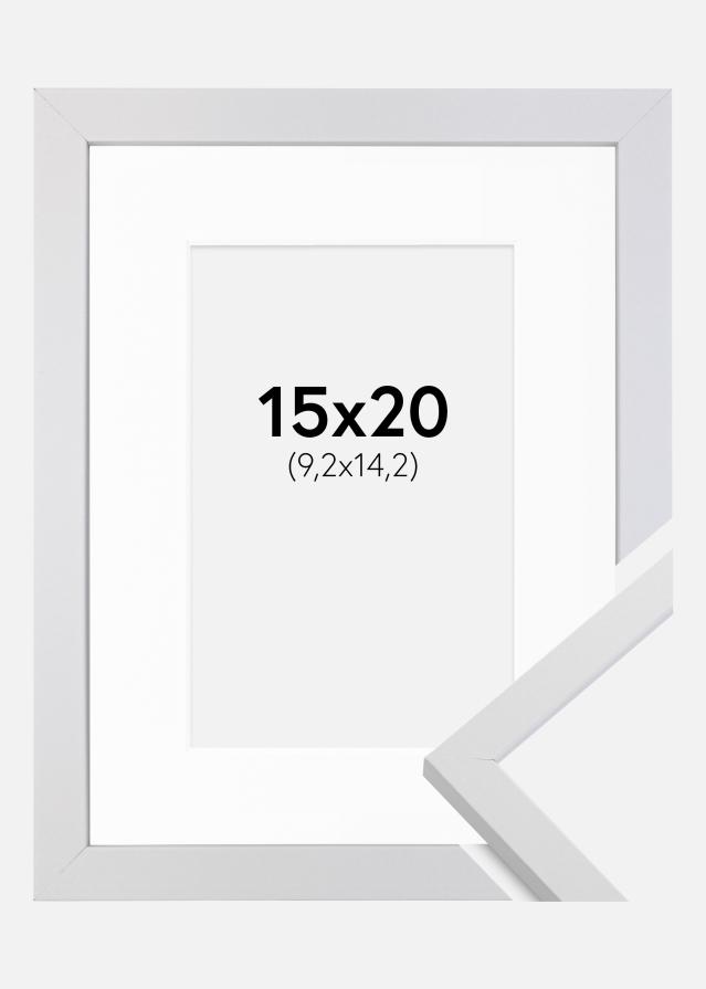 Keret Trendy Fehér 15x20 cm - Paszpartu Fehér 4x6 inches