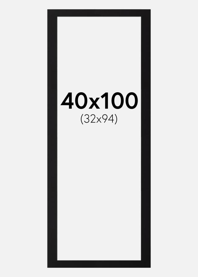 Paszpartu Canson Fekete Fehér él 40x100 cm (32x94)