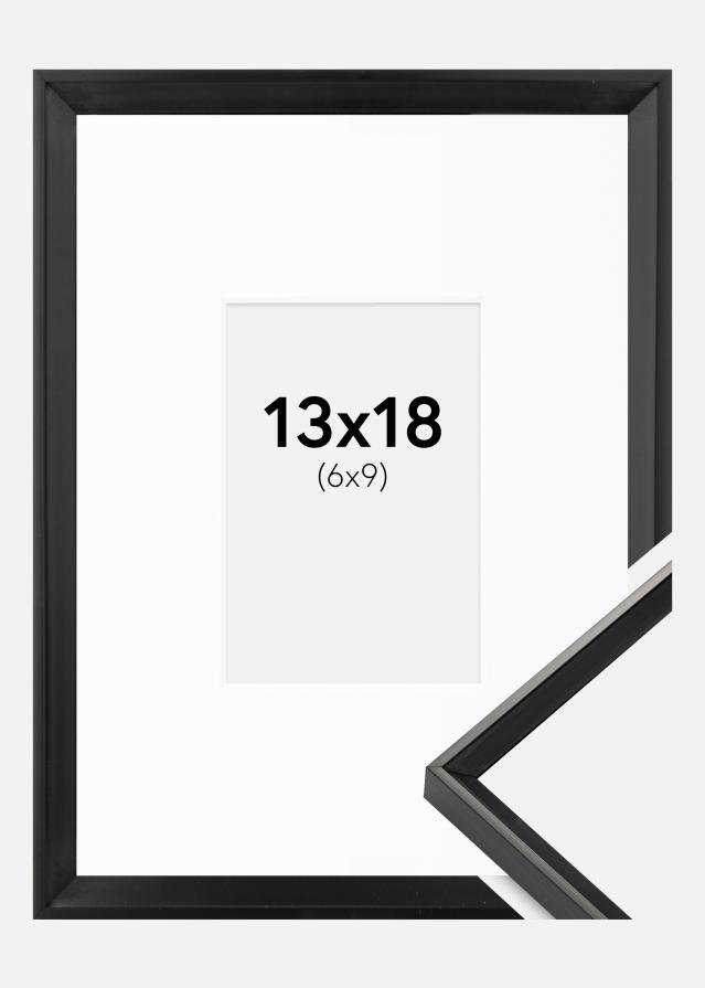 Keret Desire Fekete 13x18 cm - Paszpartu Fehér 7x10 cm