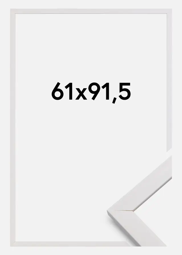 Keret Elegáns Akrilüveg Fehér 61x91,5 cm