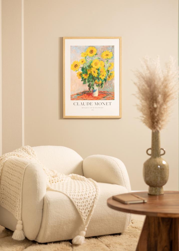 Keret Hermes Akrilüveg Natural Oak 60x70 cm