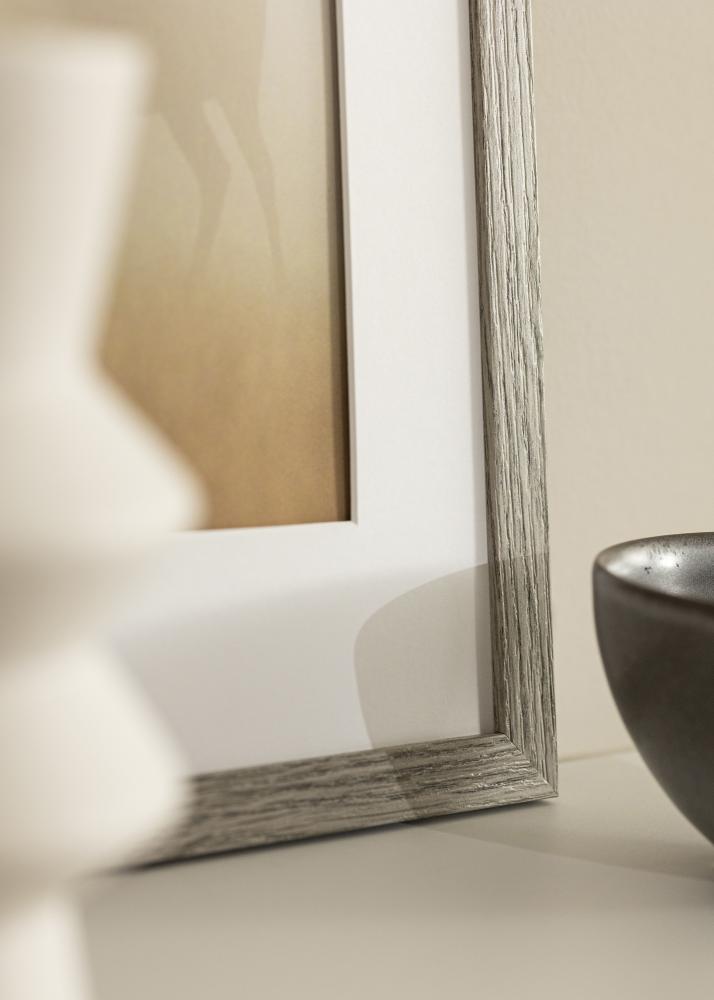 Keret Elegáns Akrilüveg Grey Oak 60x80 cm