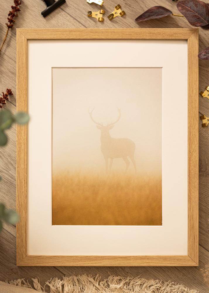 Keret Hermes Akrilüveg Natural Oak 60x70 cm