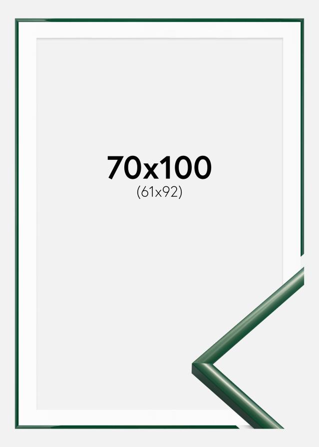 Keret New Lifestyle Moss Green 70x100 cm - Paszpartu Fehér 62x93 cm