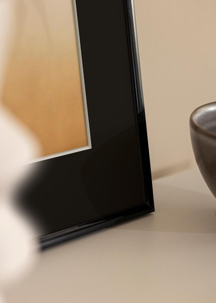 Keret New Lifestyle Fekete 70x100 cm - Paszpartu Fekete 61x91,5 cm