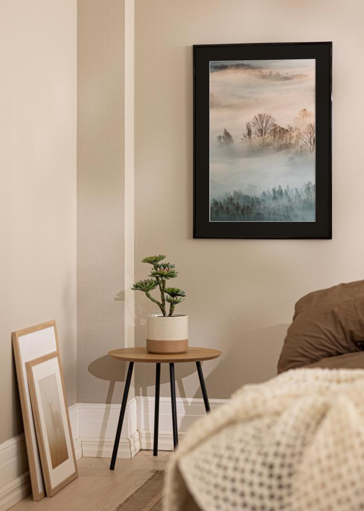 Keret New Lifestyle Fekete 70x100 cm - Paszpartu Fekete 61x91,5 cm