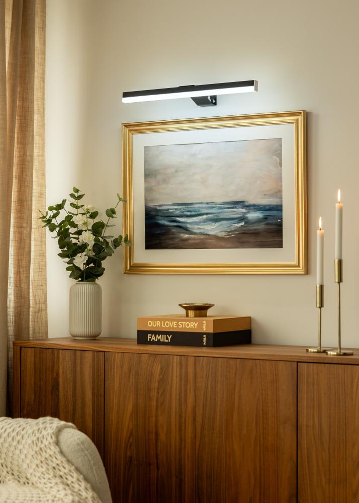 KAILA Glow Elemes Képmegvilágítás 55 cm - Fekete