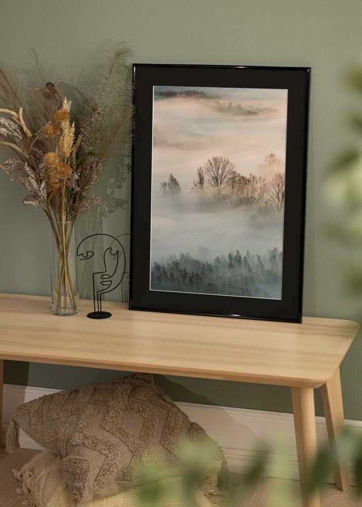 Keret New Lifestyle Fekete 70x100 cm - Paszpartu Fekete 61x91,5 cm