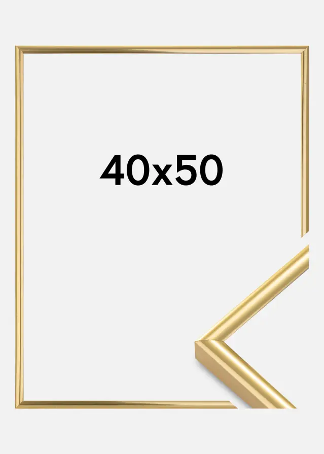 Keret Victoria Akrilüveg Arany 40x50 cm