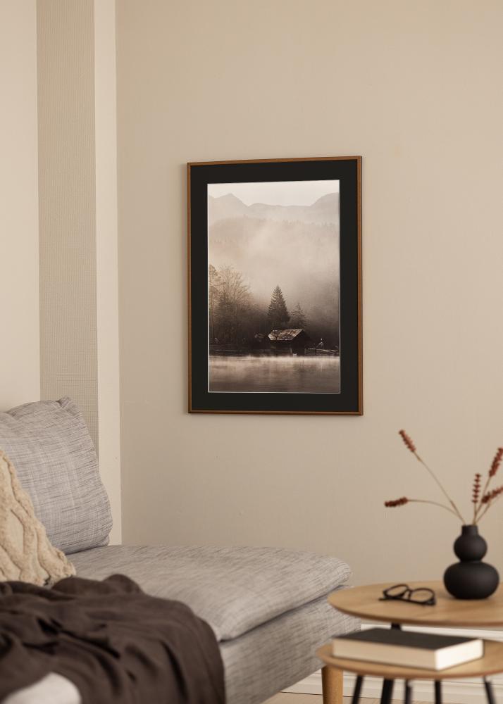 Keret New Lifestyle Bronz 60x80 cm - Paszpartu Fekete 50x65 cm