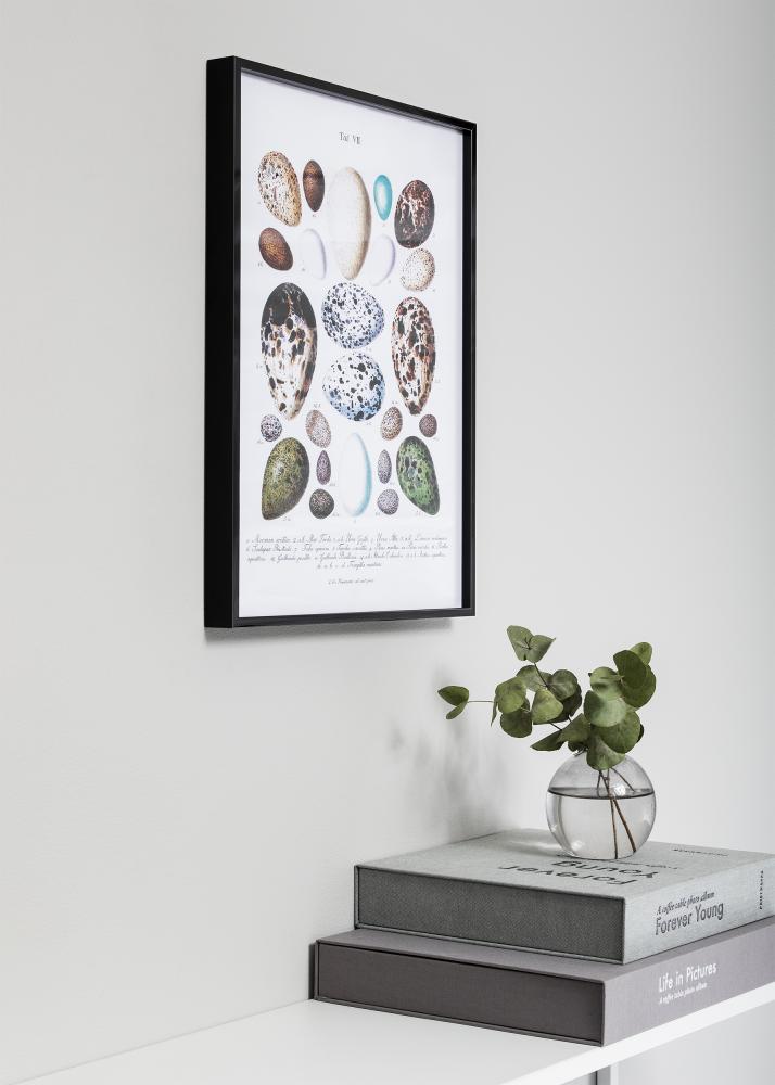 Keret Nielsen Prémium Alpha Csiszolt Fekete 60x60 cm