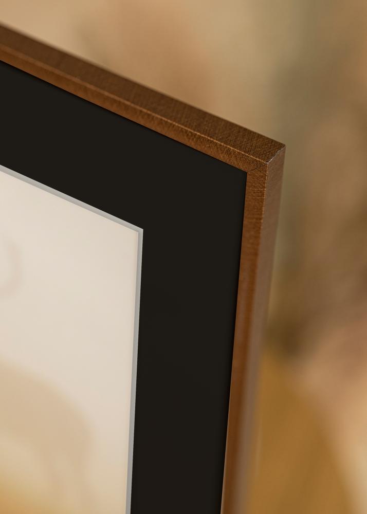 Keret New Lifestyle Bronz 60x80 cm - Paszpartu Fekete 50x65 cm