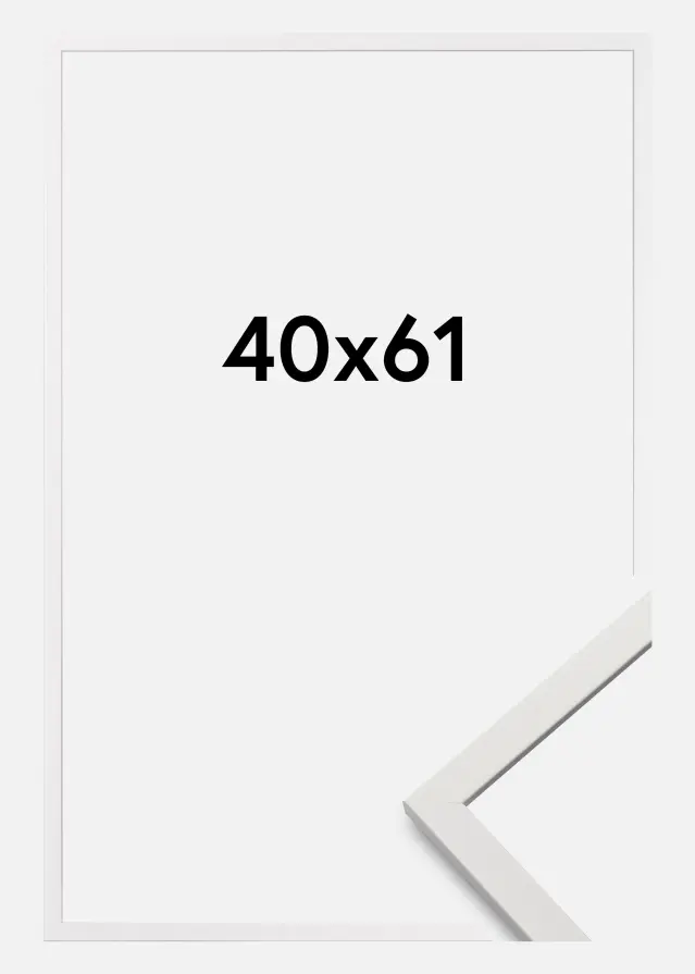 Keret Edsbyn Akrilüveg Fehér 40x61 cm