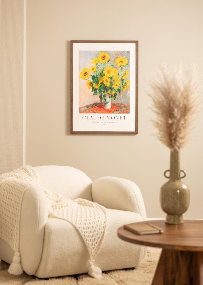 Keret Hermes Akrilüveg Dió 50x65 cm