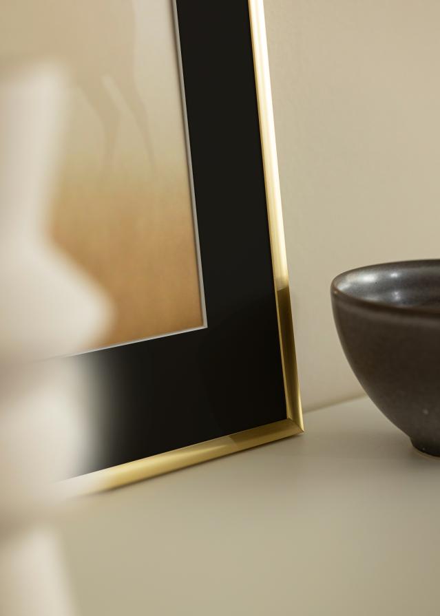 Keret New Lifestyle Arany 45x60 cm - Paszpartu Fekete 30x45 cm