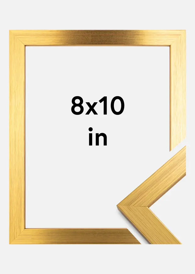 Keret Gold Wood 8x10 inches (20,32x25,4 cm)