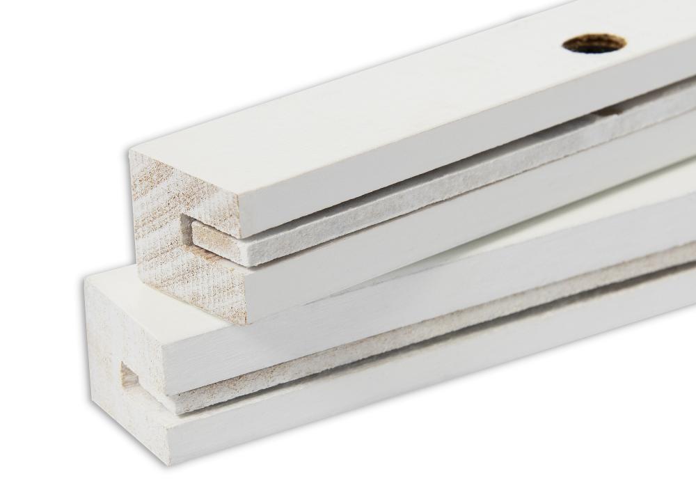 Poszterakasztó Fehér - 21 cm