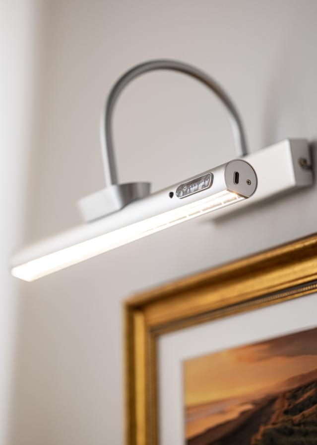 KAILA Spark Elemes Képvilágítás 35 cm - Ezüst