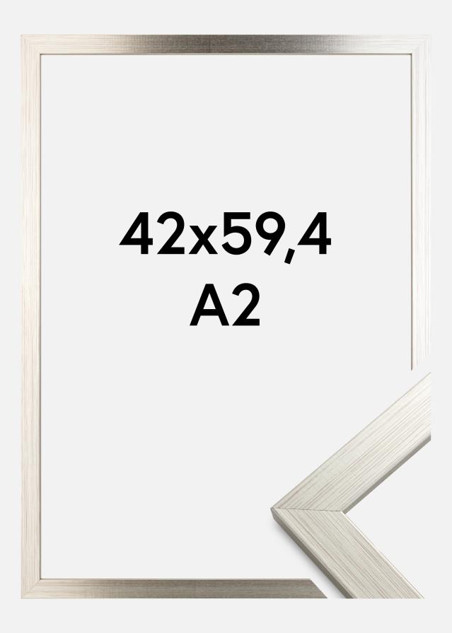 Keret Ezüst Wood 42x59,4 cm (A2)