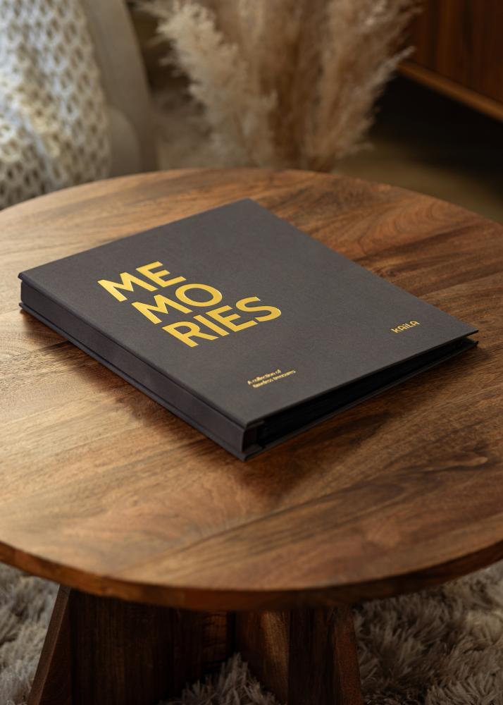 KAILA Fotóalbum Memories Fekete - 300 képek 10x15 cm