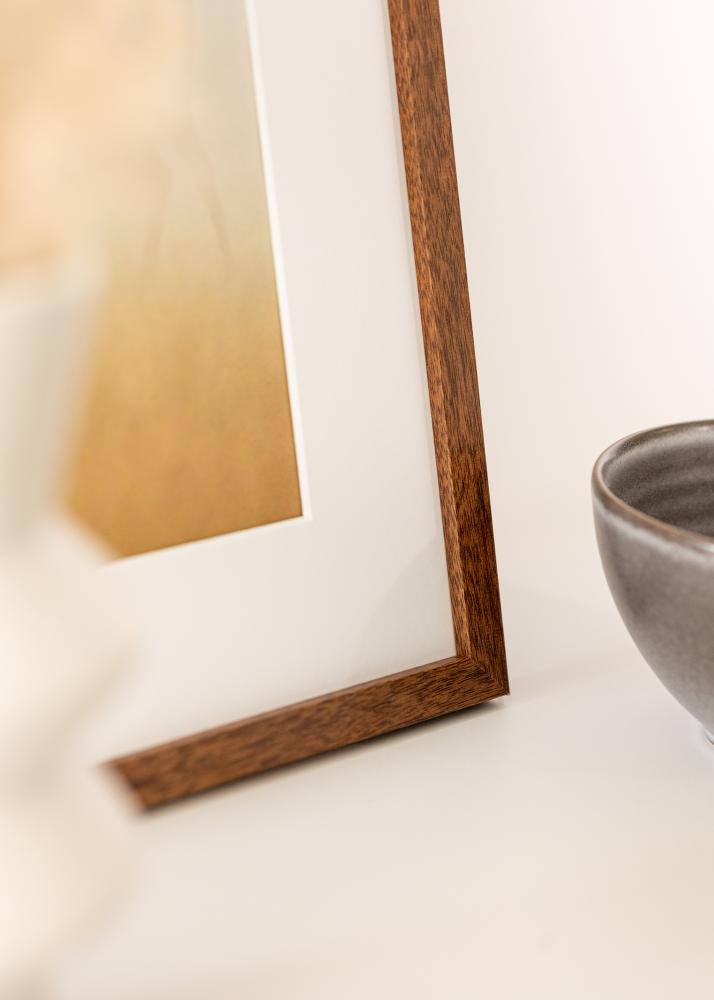 Keret Modern Akrilüveg Warm Brown 50x70 cm