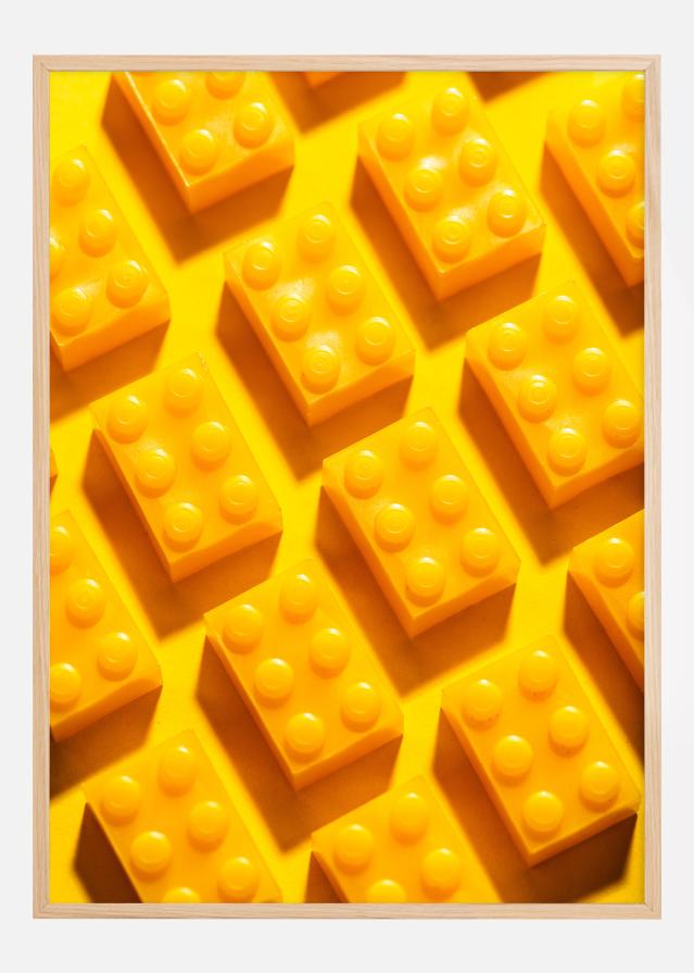 Yellow lego Poszter