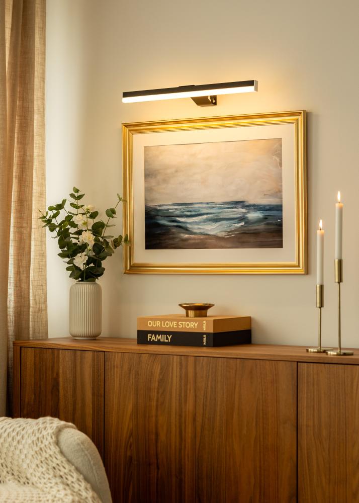 KAILA Glow Elemes Képmegvilágítás 55 cm - Fekete