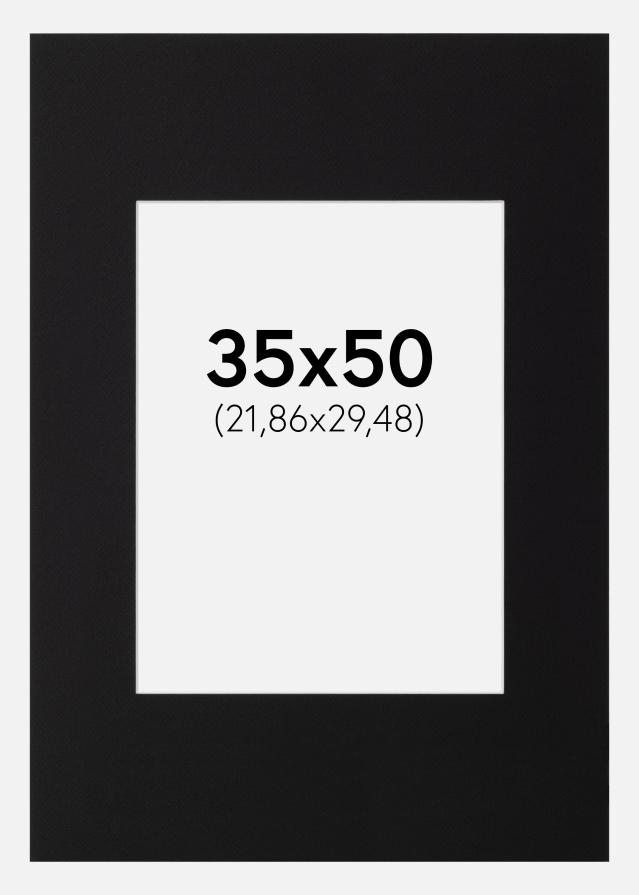 Paszpartu Canson Fekete Fehér él 35x50 cm (21,86x29,48)