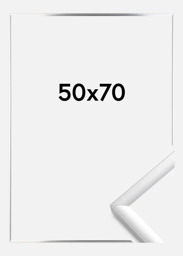 Keret New Lifestyle Akrilüveg Ezüst 50x70 cm