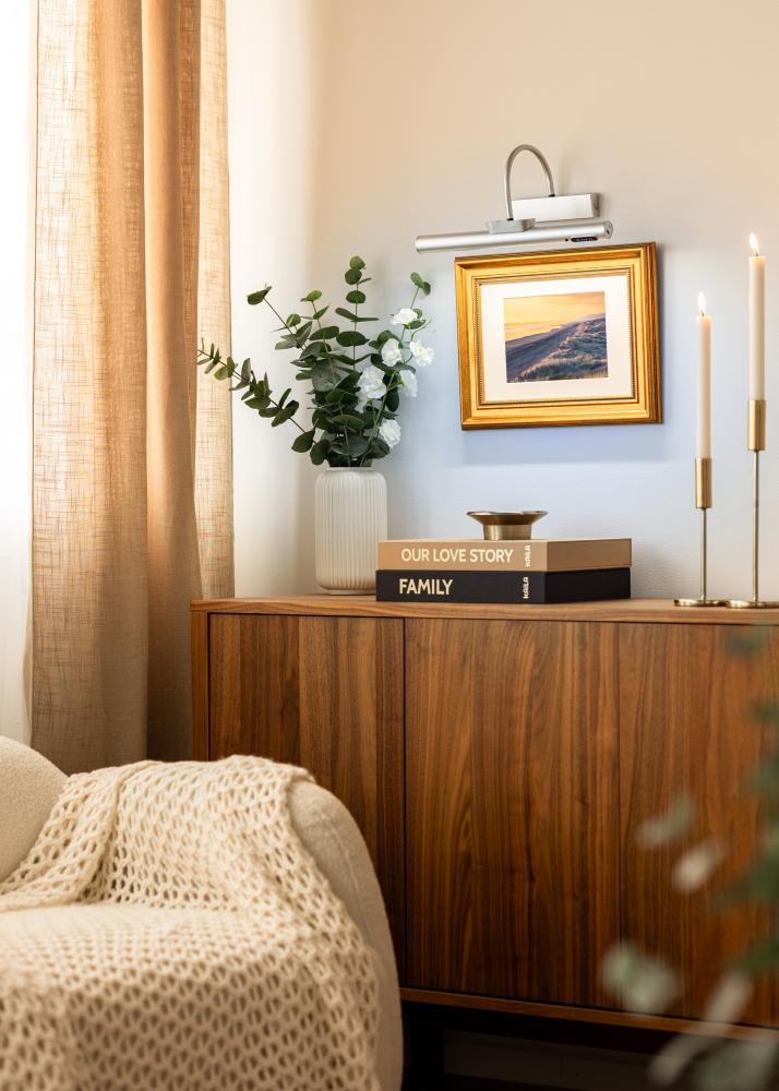 KAILA Spark Elemes Képvilágítás 35 cm - Ezüst